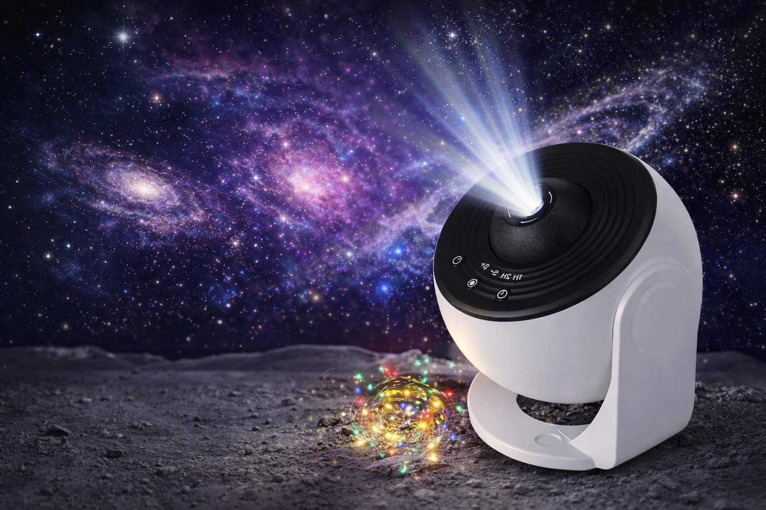 Transform Your Space with the 13-in-1 Galaxy Projector Night Light - Captivating HD Imagery and 360° Rotating Planetarium for Kids and Adults