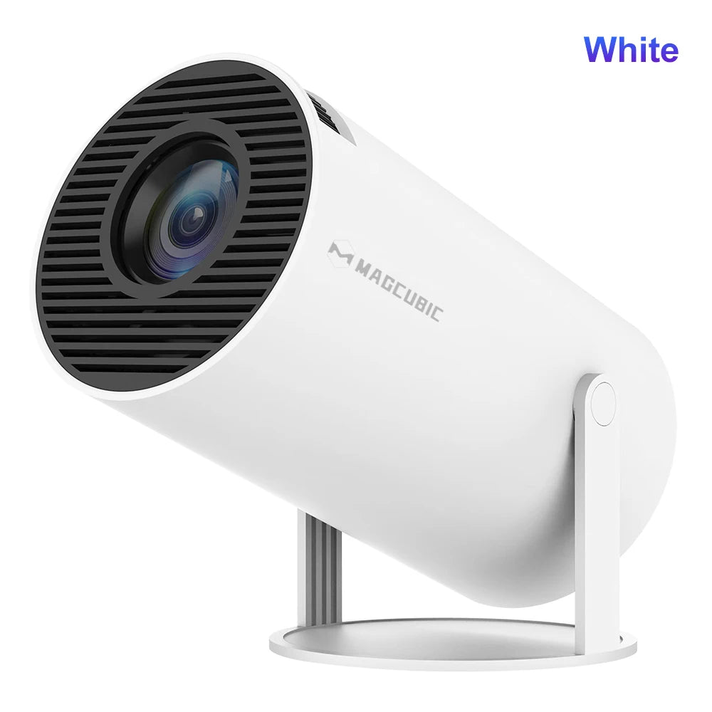 Experience Stunning 8K Clarity with the MAGCUBIC HY300 PRO Android Projector - Dual WiFi6, 290 ANSI Lumens, and Built-in Bluetooth for Ultimate Home and Outdoor Entertainment