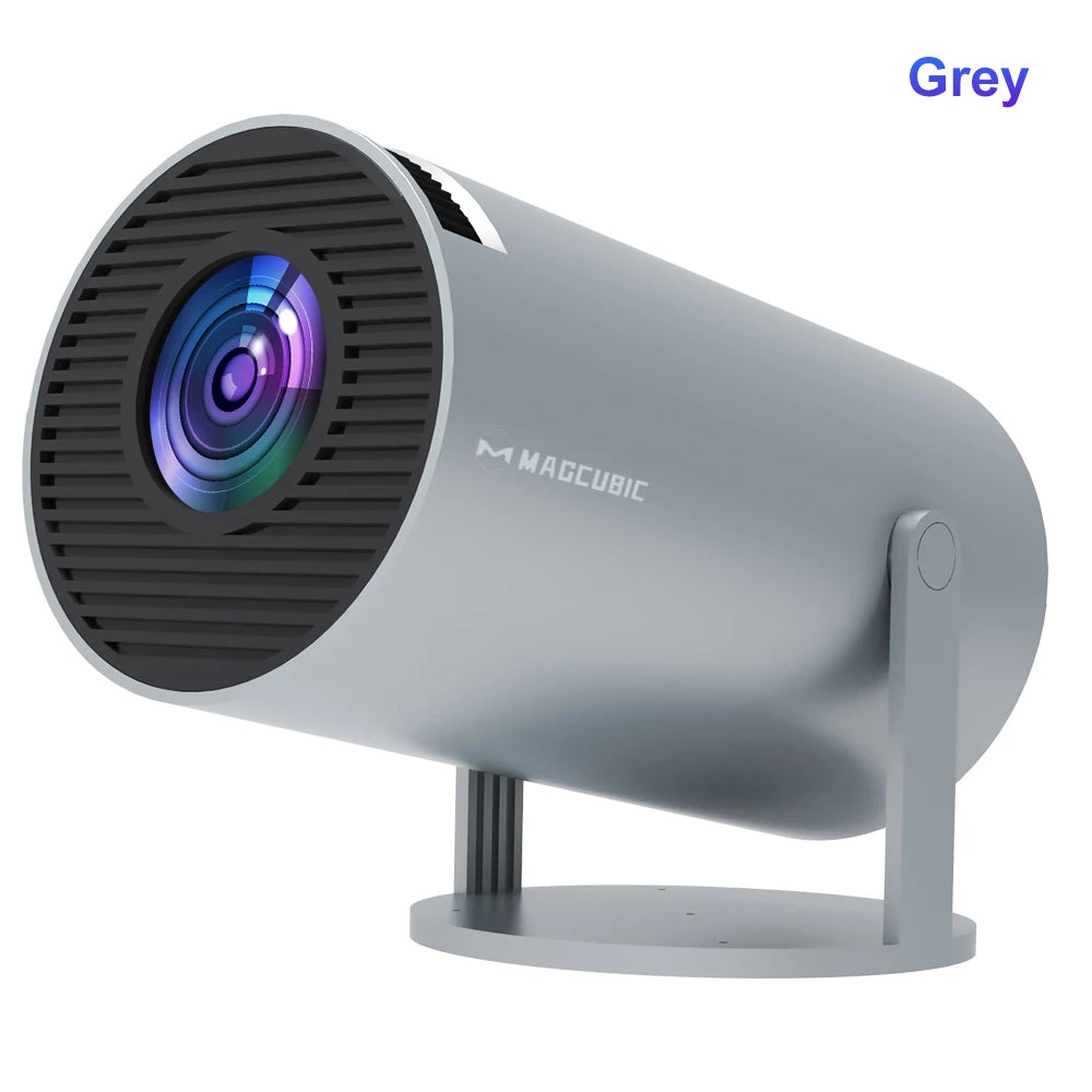 Experience Stunning 8K Clarity with the MAGCUBIC HY300 PRO Android Projector - Dual WiFi6, 290 ANSI Lumens, and Built-in Bluetooth for Ultimate Home and Outdoor Entertainment